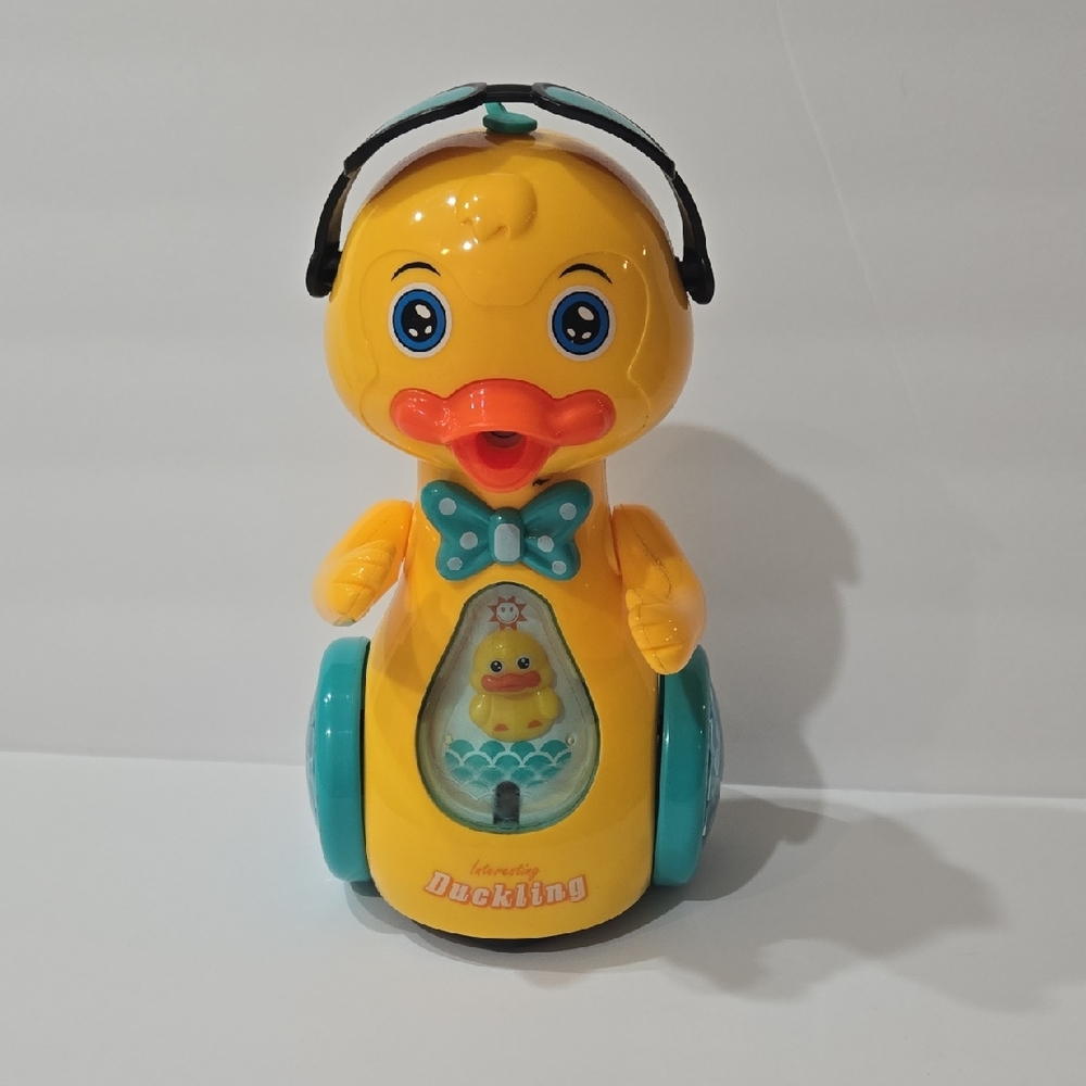 Yellow and Blue Dancing Duck Toy